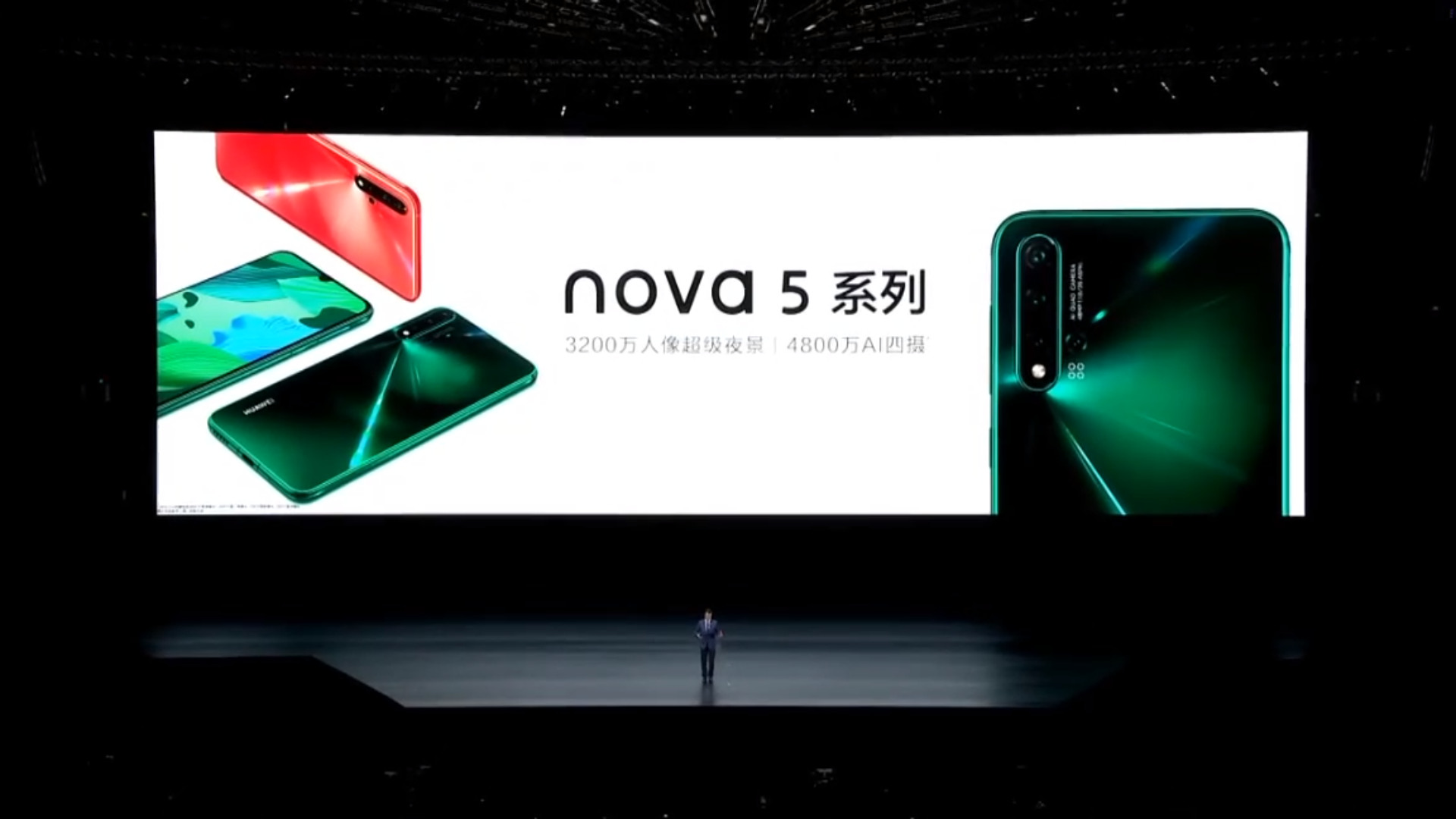 The Huawei Nova 5 Pro is part of the Nova 5 series.