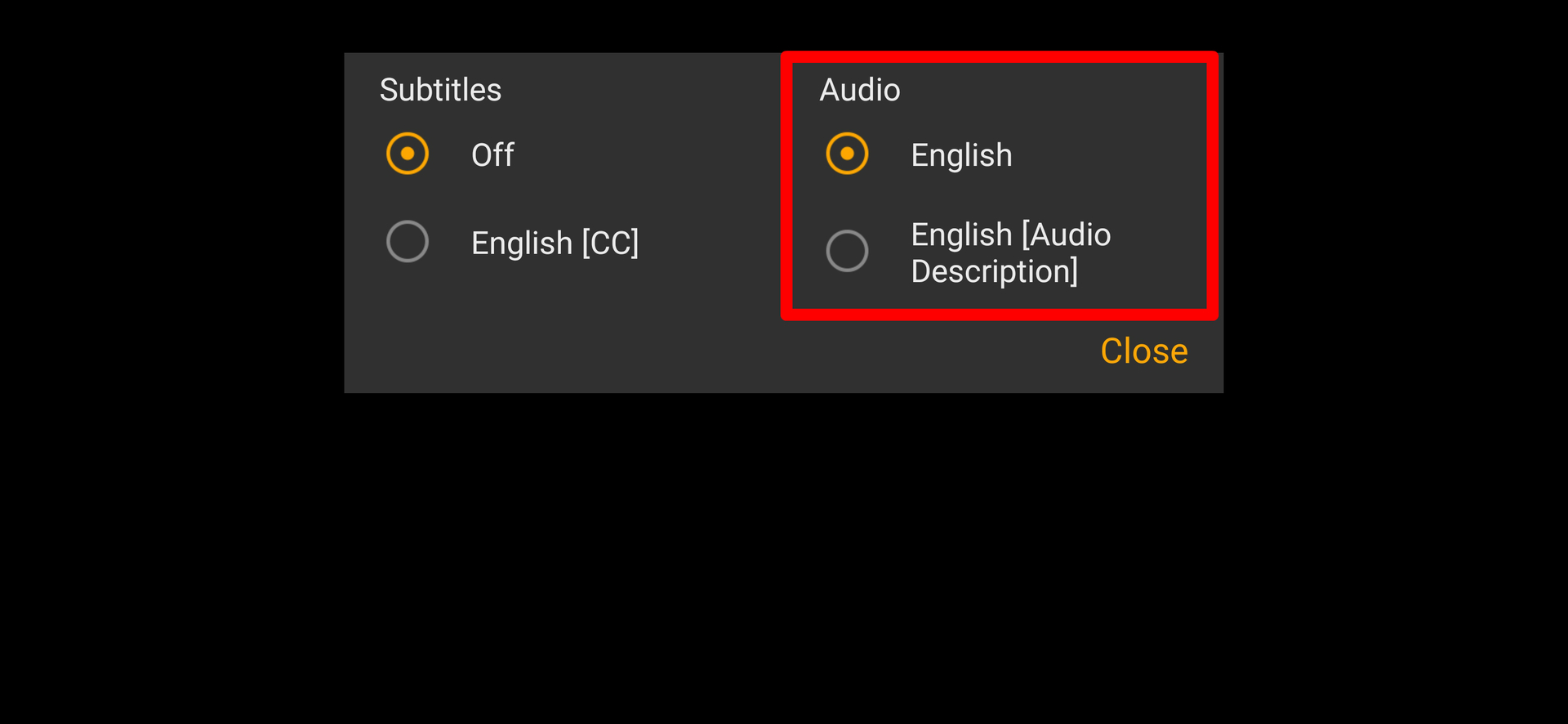 How to change audio language on Amazon Prime Video 2