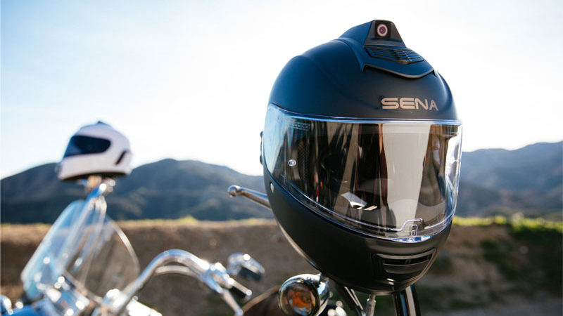 Best smart motorcycle helmets. Sena Momentum Inc Pro.