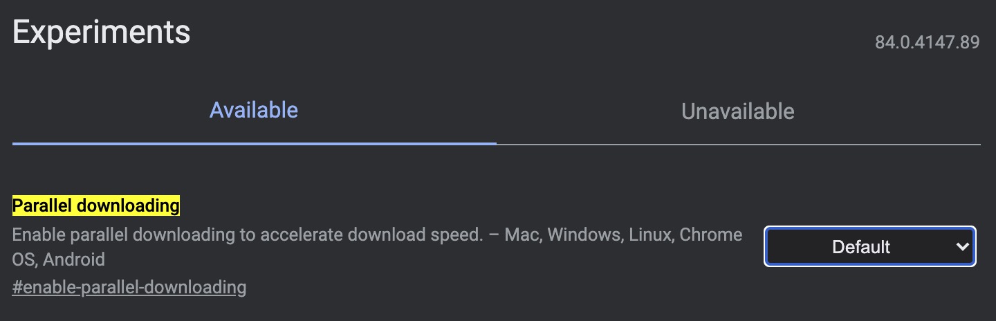 Parallel Downloading