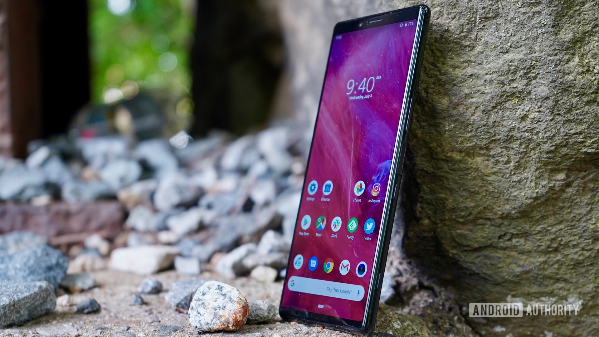 Sony Xperia 1 review front profile