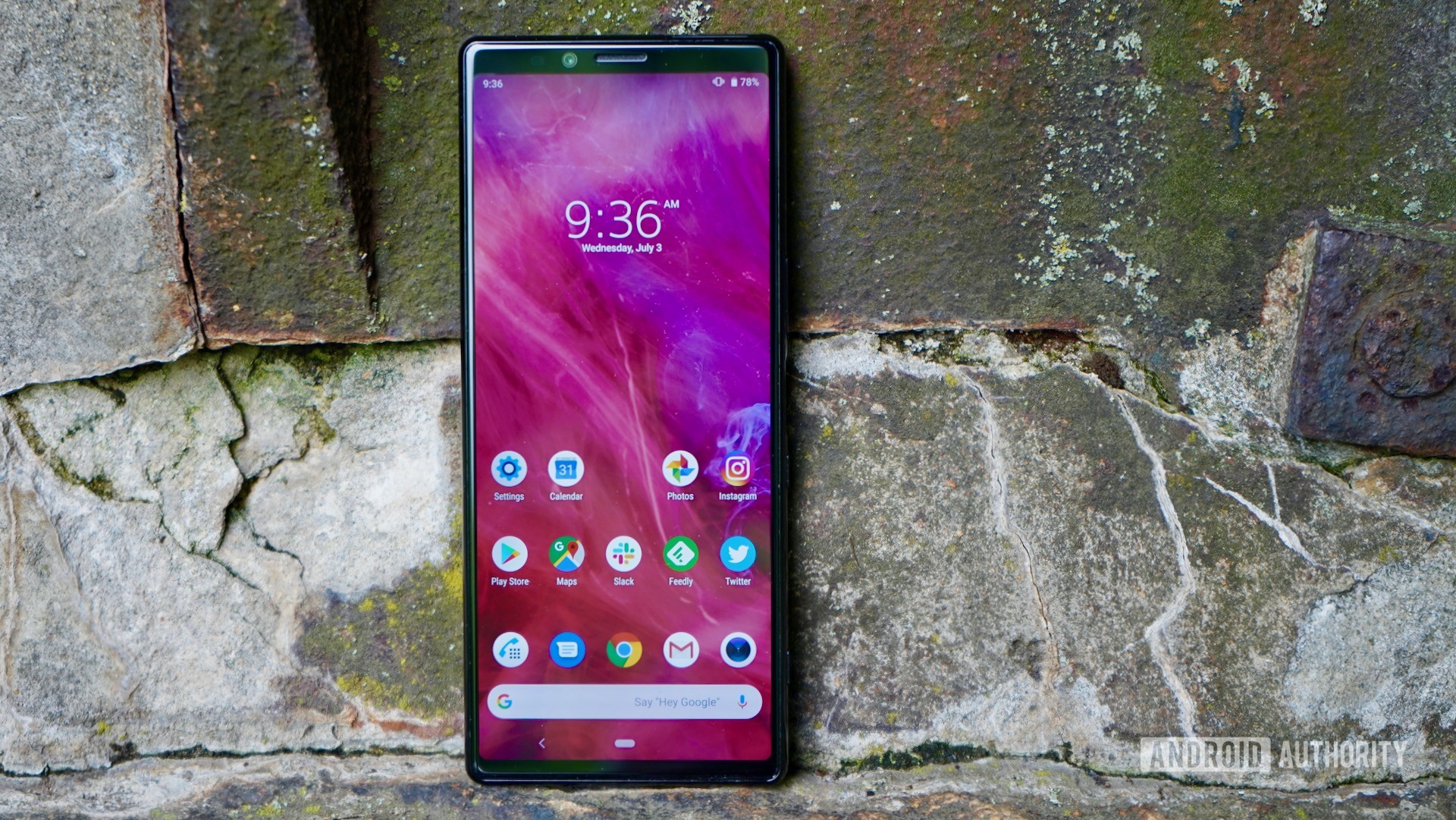 Sony Xperia 1 review home screen