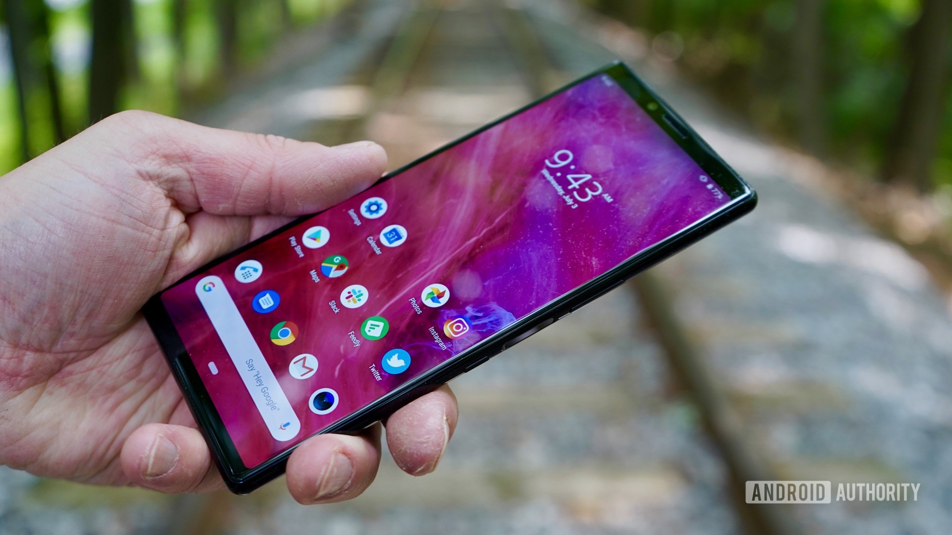 Sony Xperia 1 review in the hand