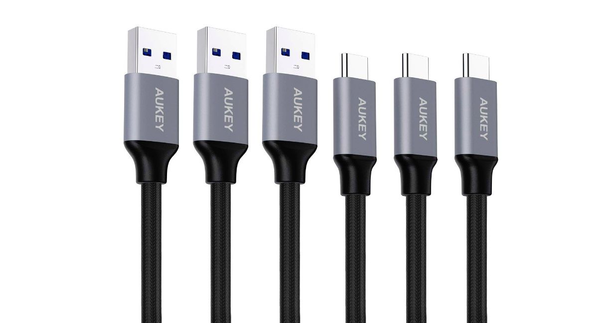 AUKEY Samsung Galaxy S10 fast charging cable