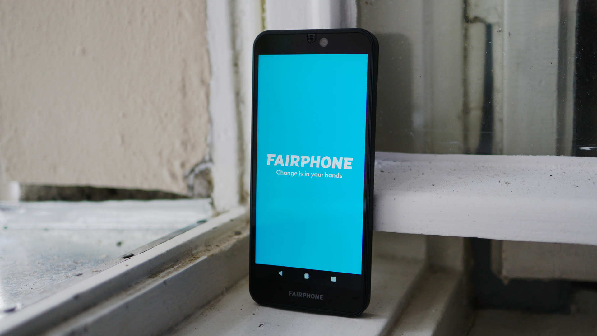 Fairphone 3 logo screen
