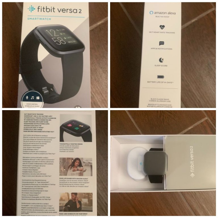 Fitbit Versa 2 Retail Box Leaked Images