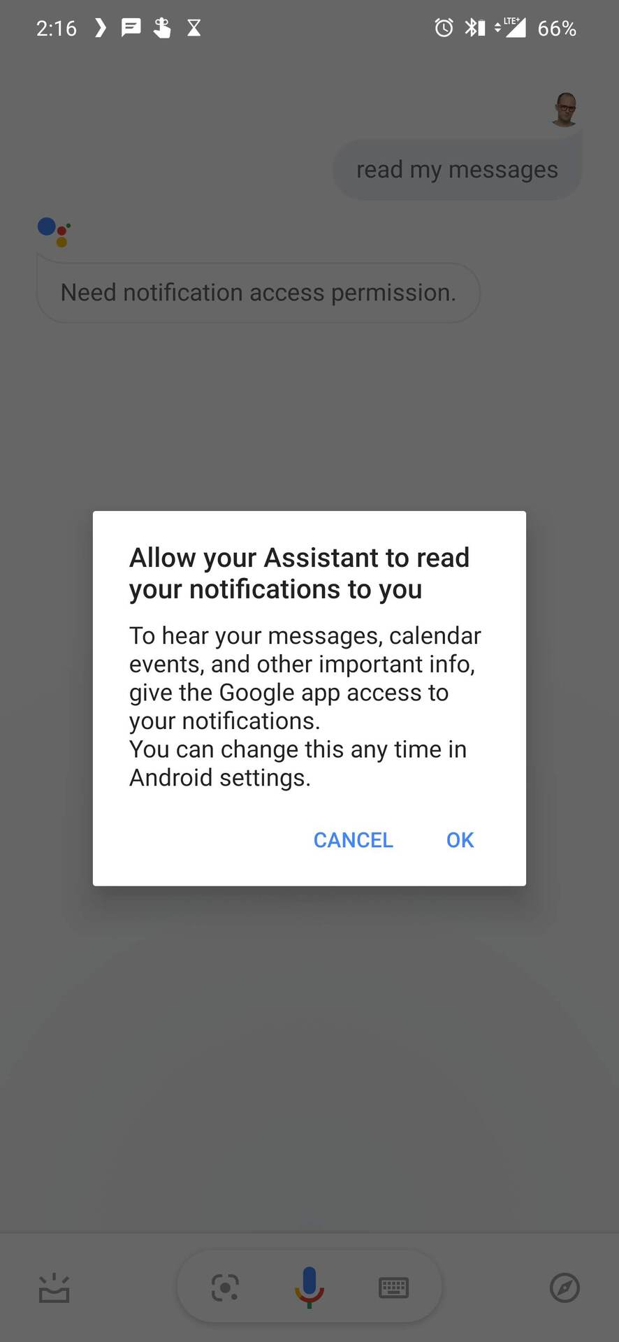 Google Assistant Messages Read and Reply 2