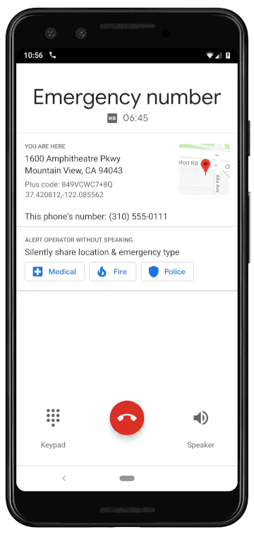 Google Emergency Services GIF