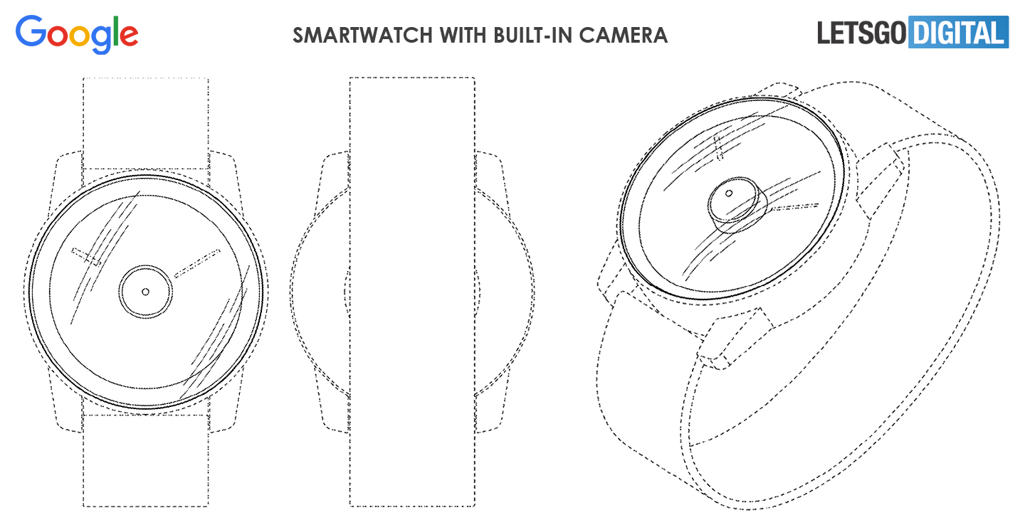 Google Smartwatch Patent Image