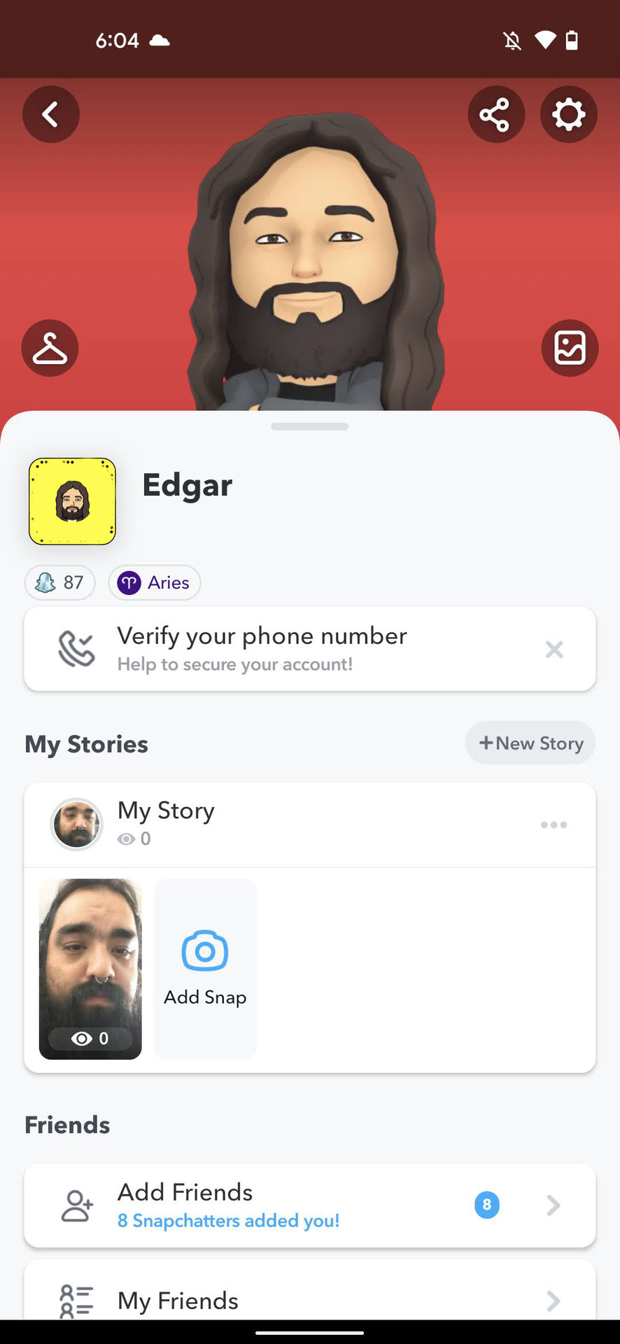 How to save your stories on Snapchat 1