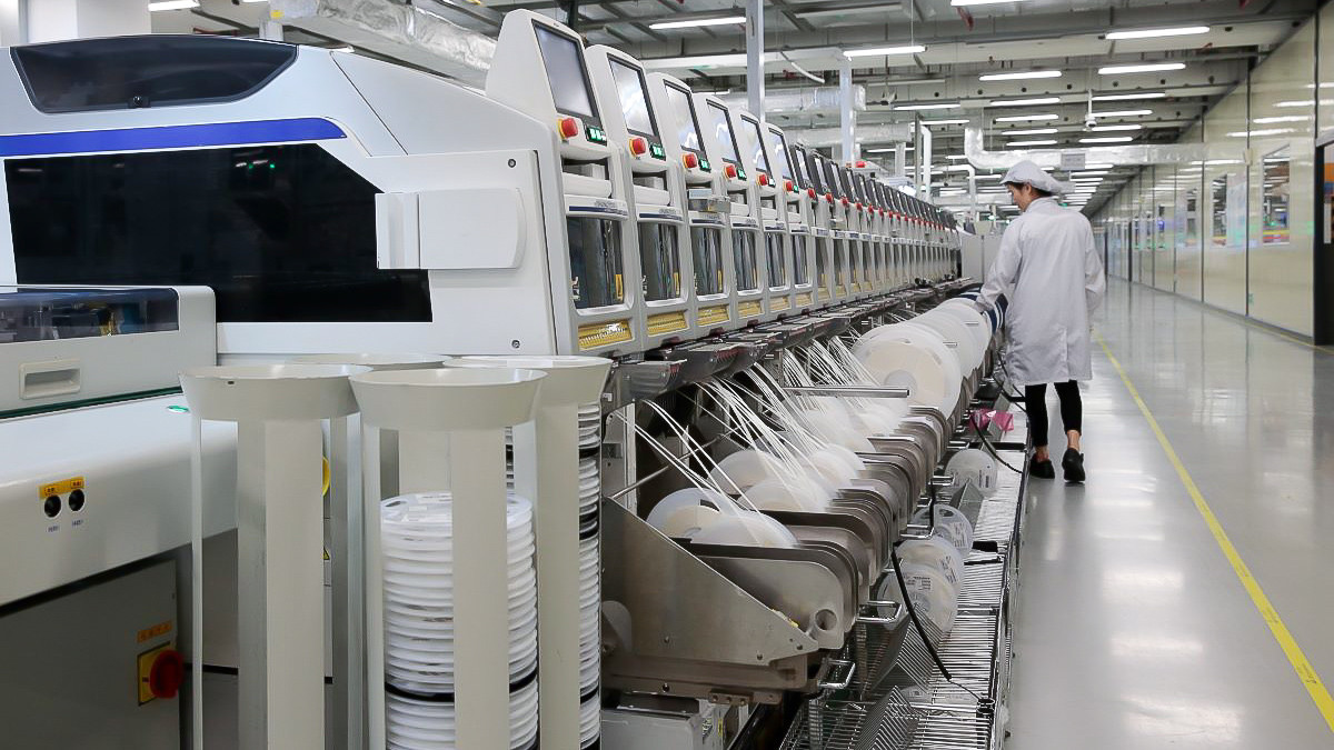 HUAWEI HQ P30 production line component reels