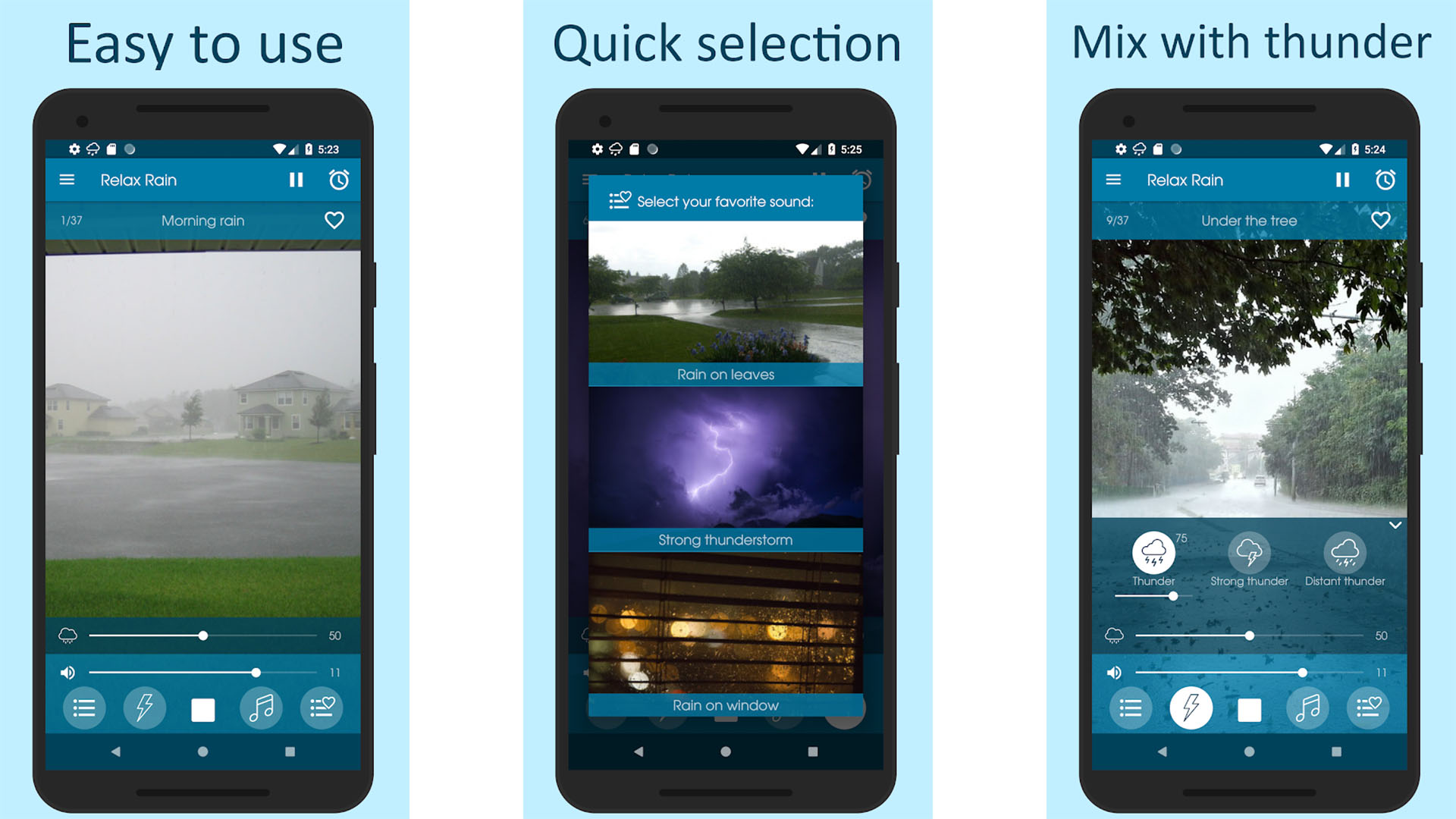 Mikdroid Relax Rain screenshot 2020