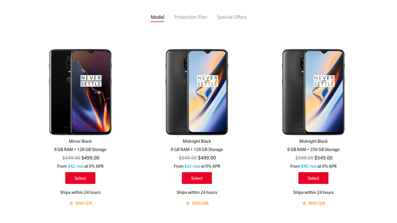 Deal on the OnePlus 6T