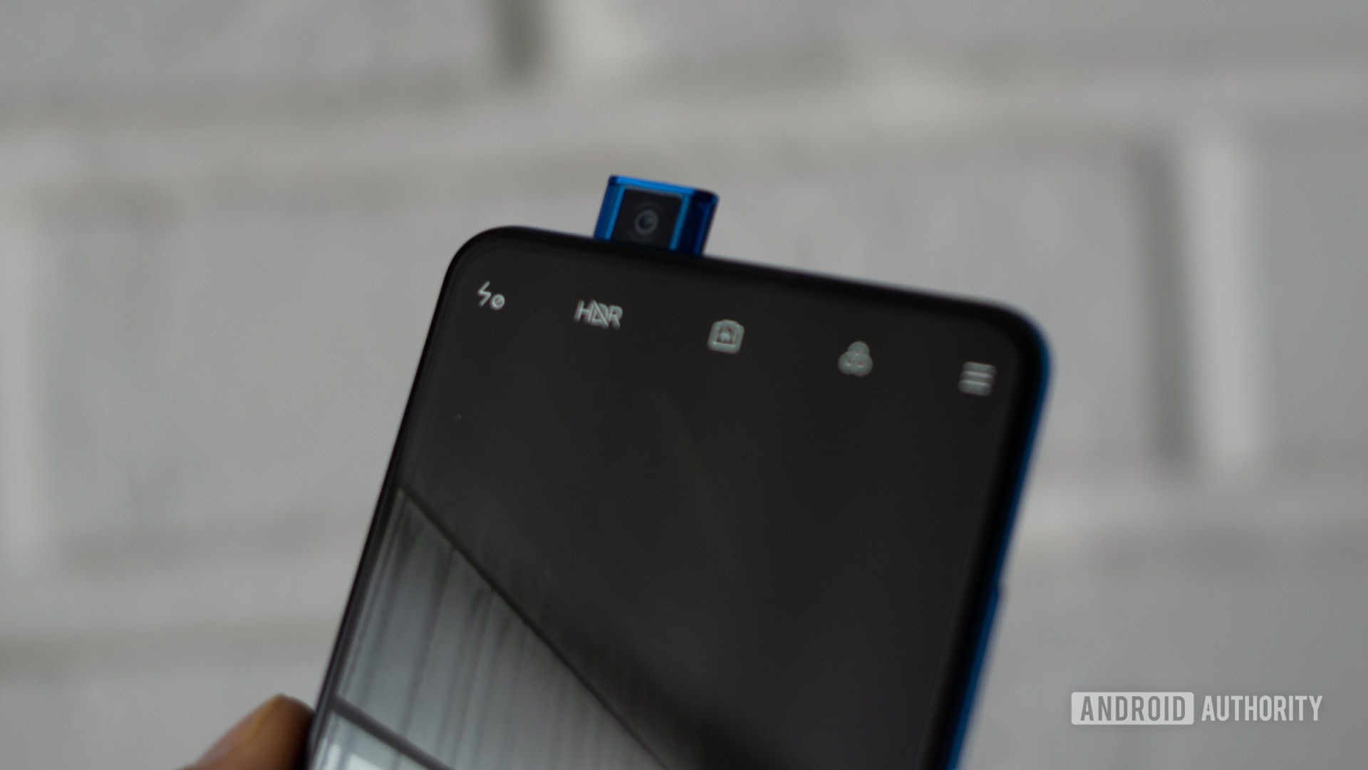 Redmi K20 with pop up selfie camera open