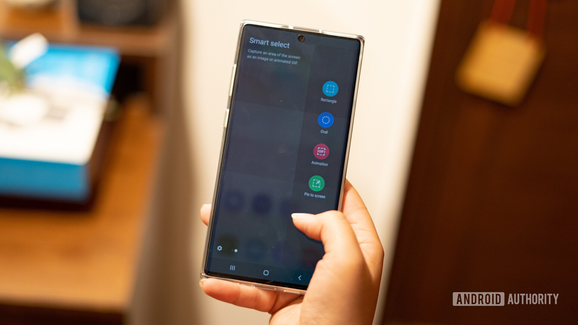 Samsung Note 10 smart edge screenshot feature
