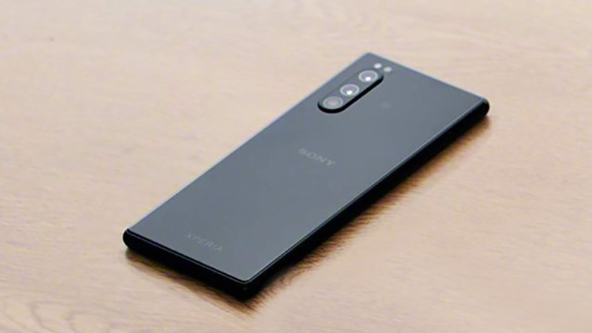 Sony Xperia 2 Leaked Image device laying flat on table Hero