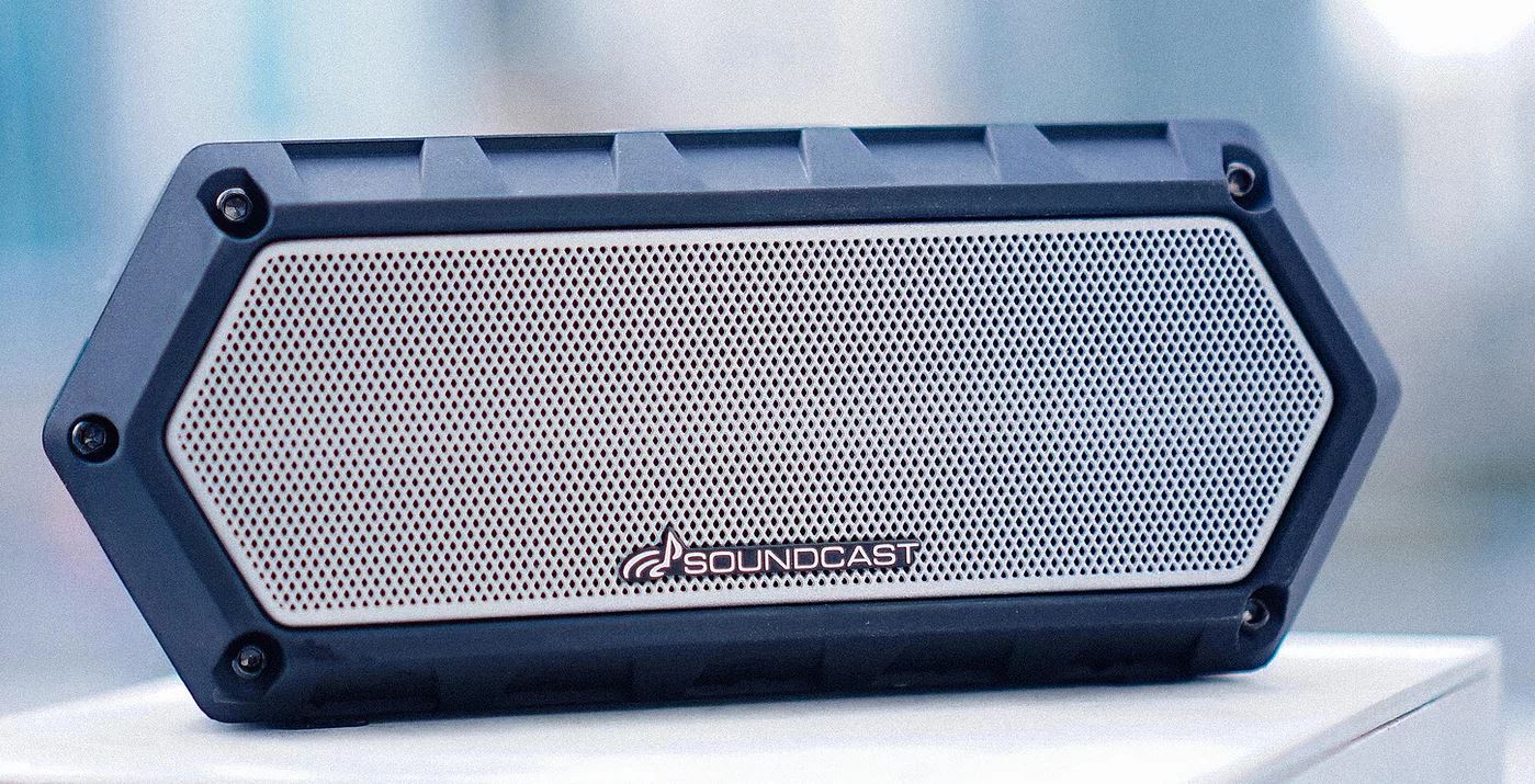 Soundcast VG1 Waterproof Bluetooth Speaker Wide