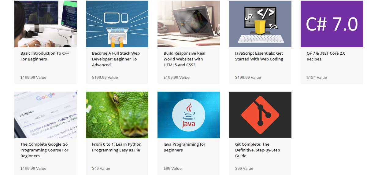The Complete Learn to Code Master Class Bundle Courses
