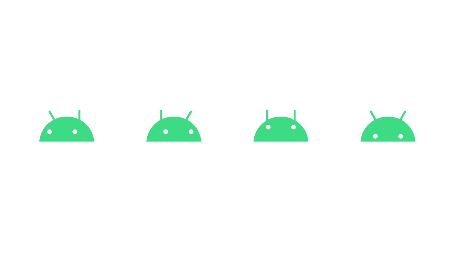 android robot expressions new android logo 2019