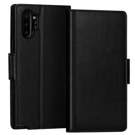 Stylish Cover Compatible with Samsung Galaxy Note 10 Plus Skull Leather Flip Case Wallet for Samsung Galaxy Note 10 Plus