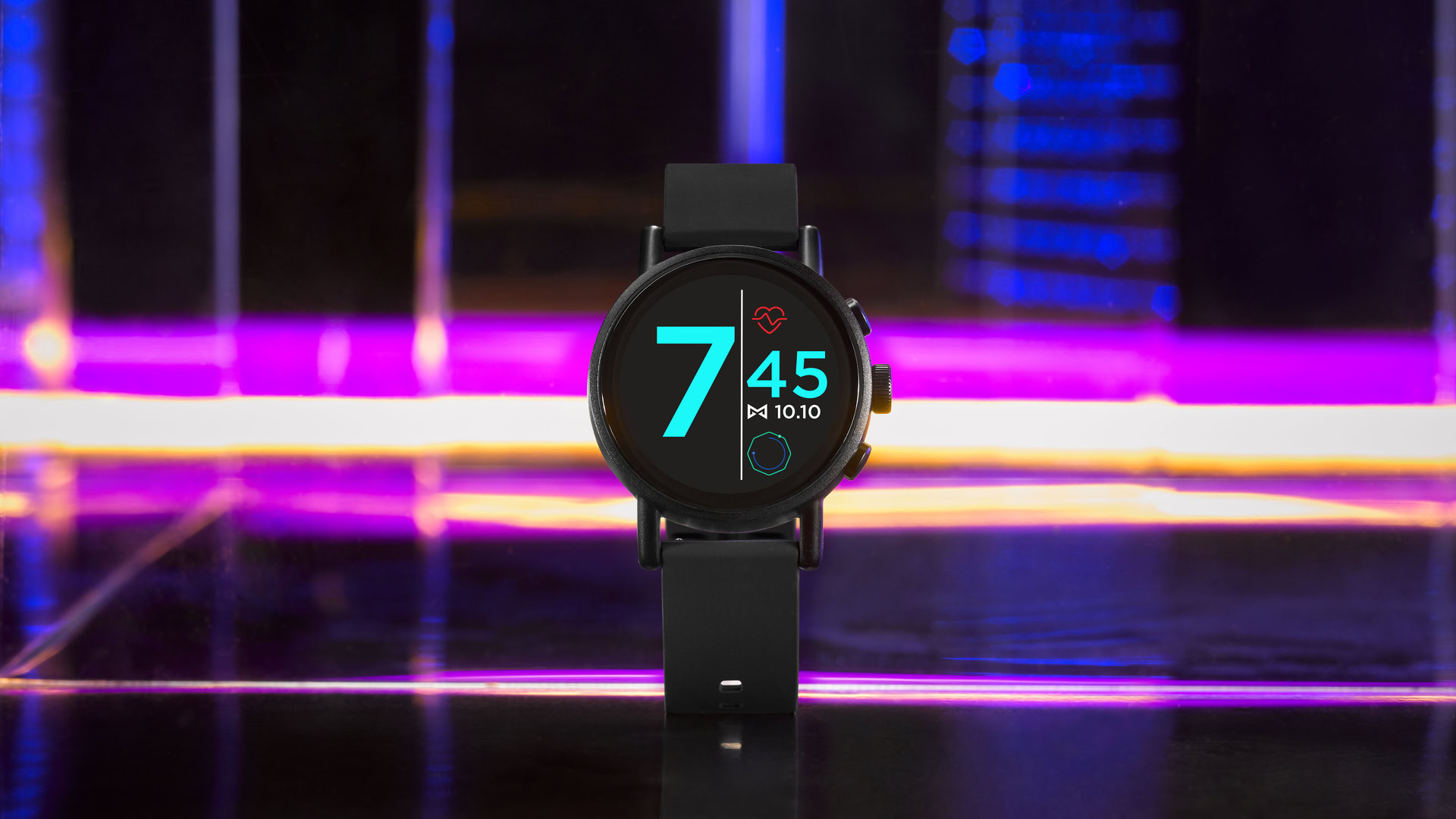 misfit vapor x smartwatch wear os black