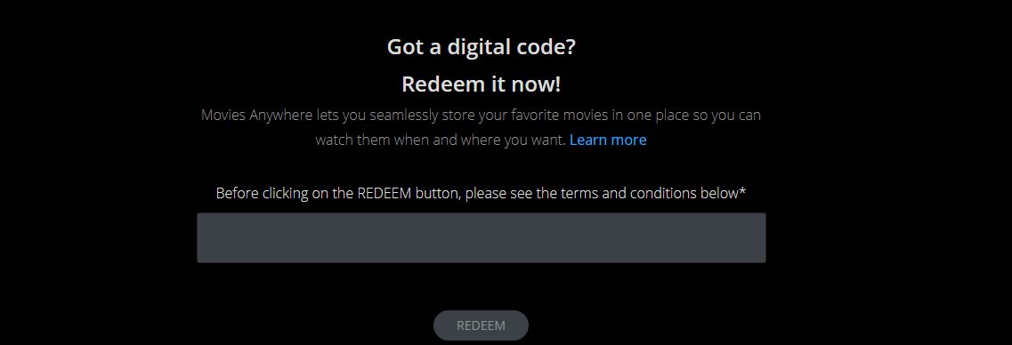 movies anywhere redeem