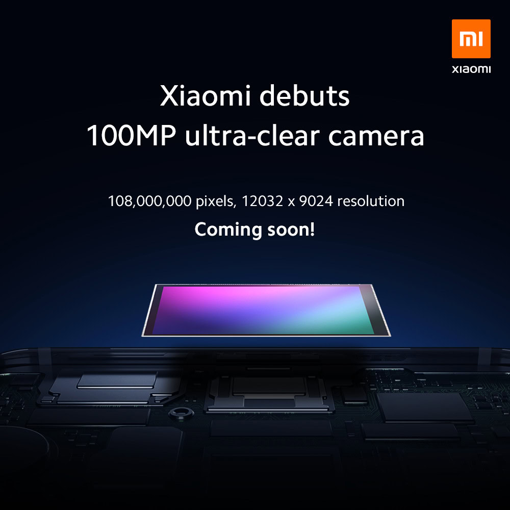 Xiaomi and Samsung's 108MP sensor teaser.