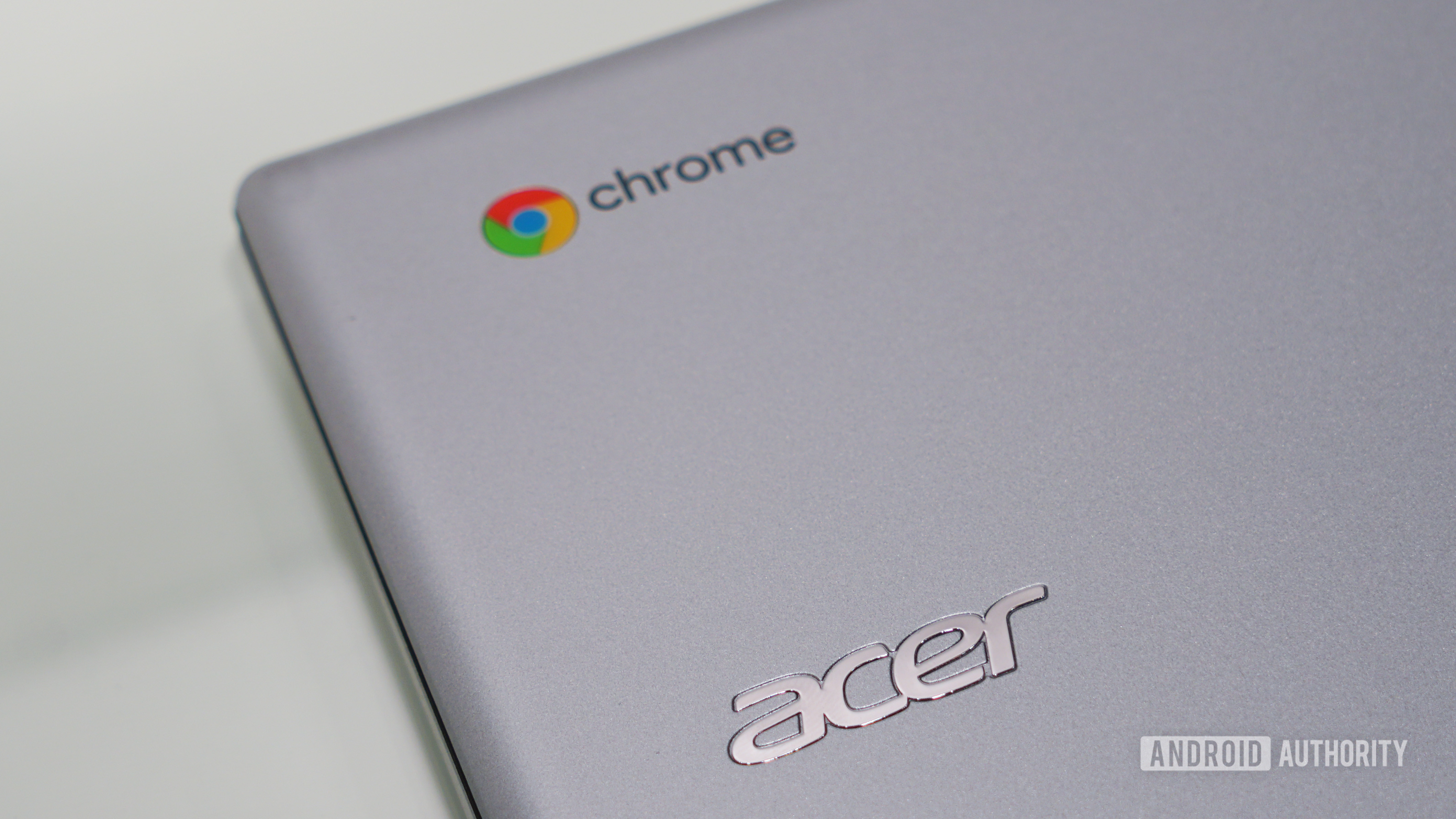 Logo Acer Chrome sur Chromebook