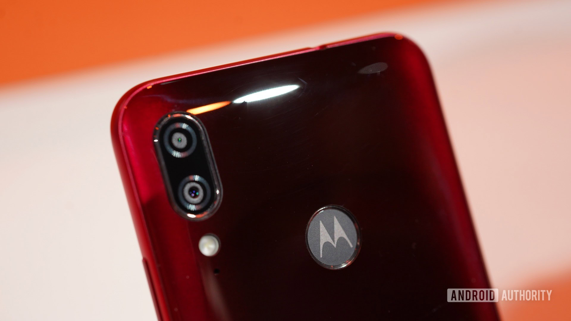 Motorola Moto E6 Plus camera closeup