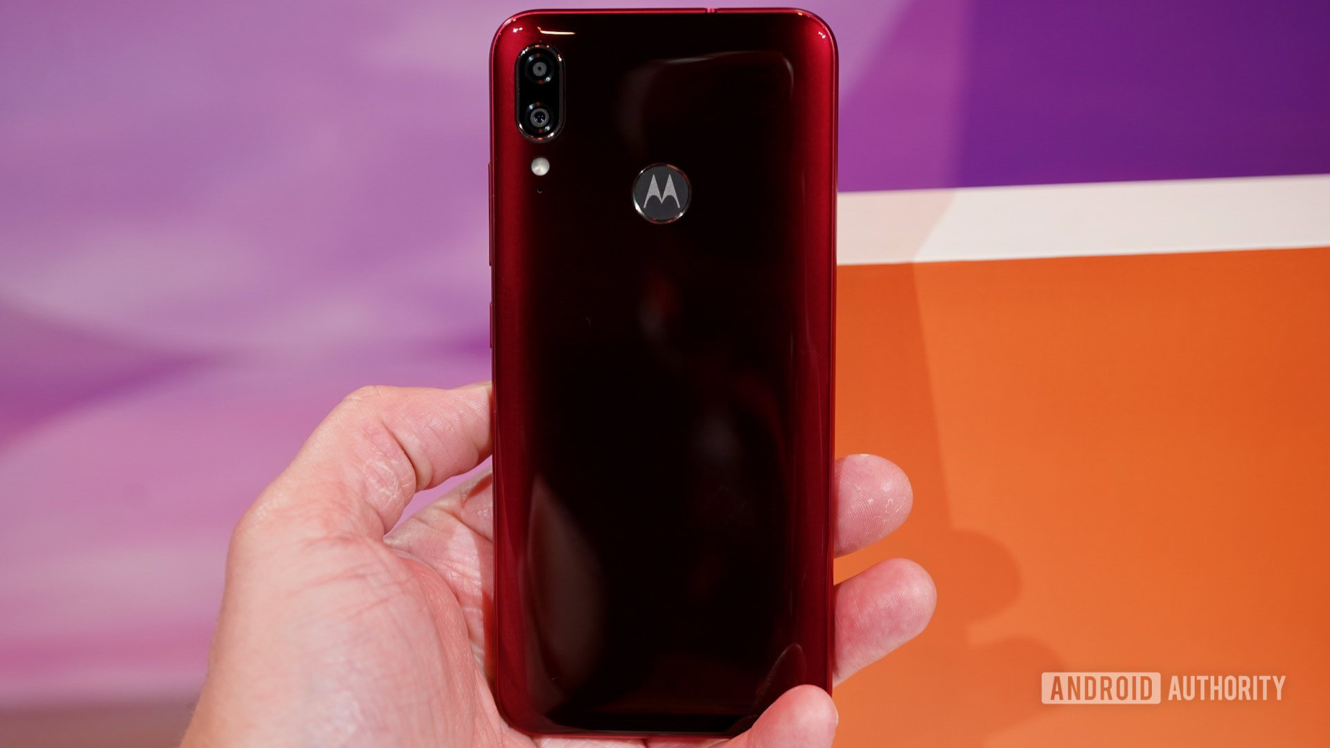 Motorola Moto E6 Plus rear view