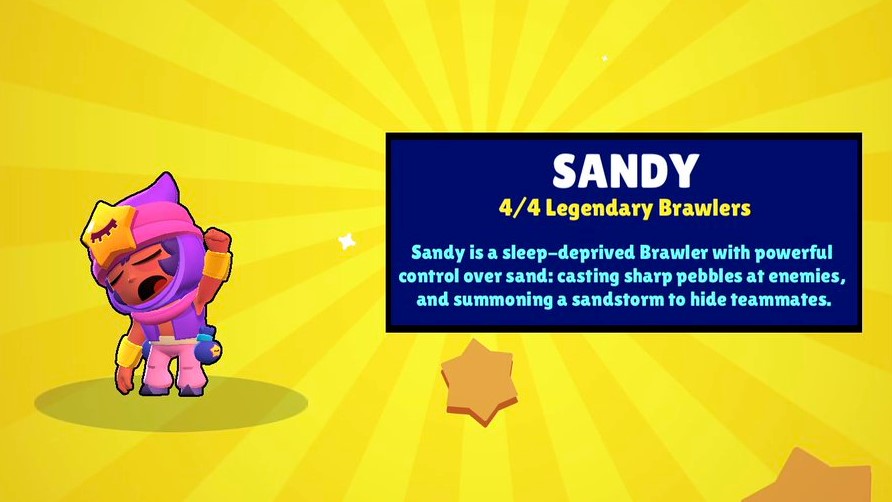 New Brawler Brawl Stars Sandy