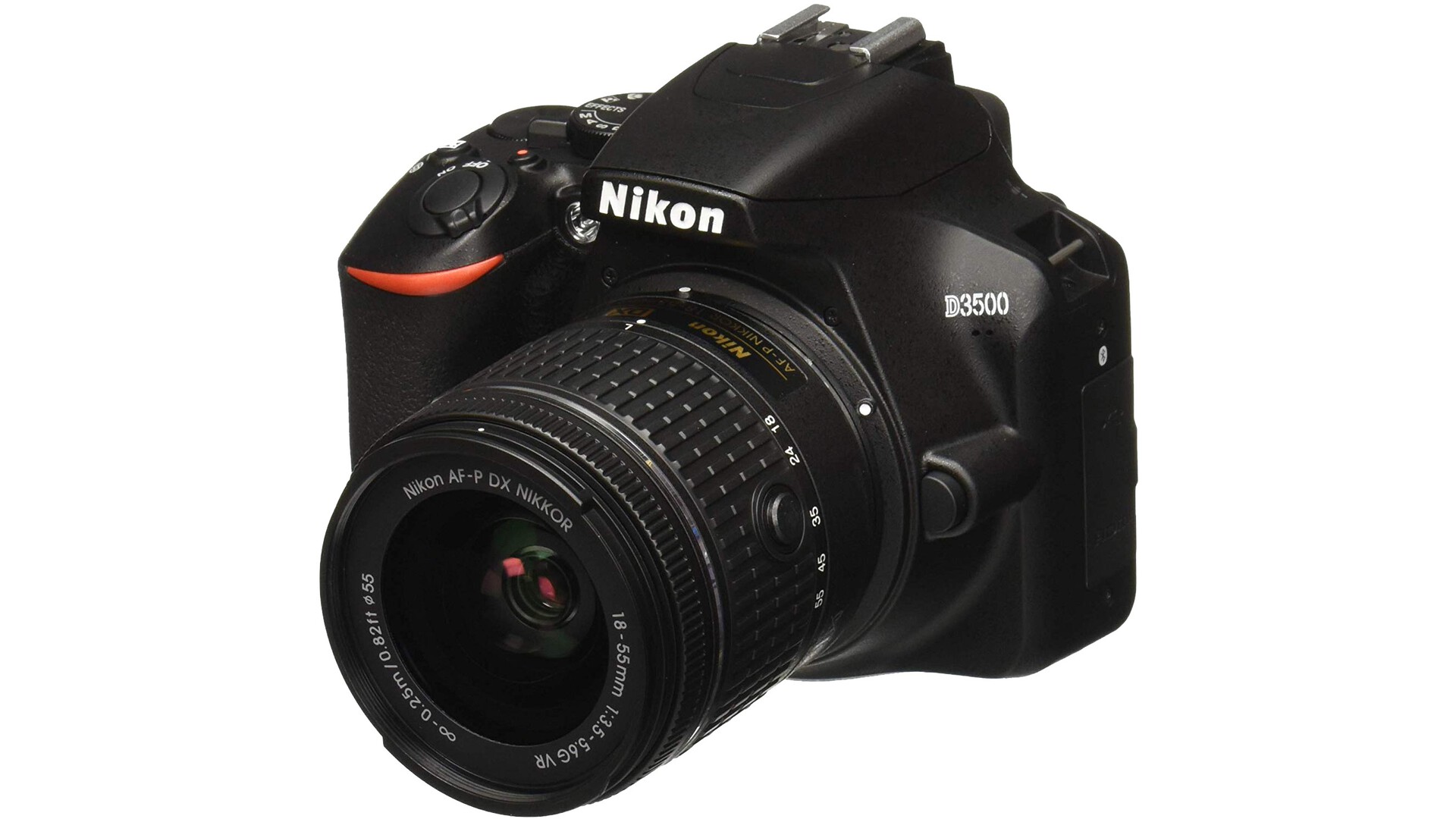 Nikon D3500 with kit lens