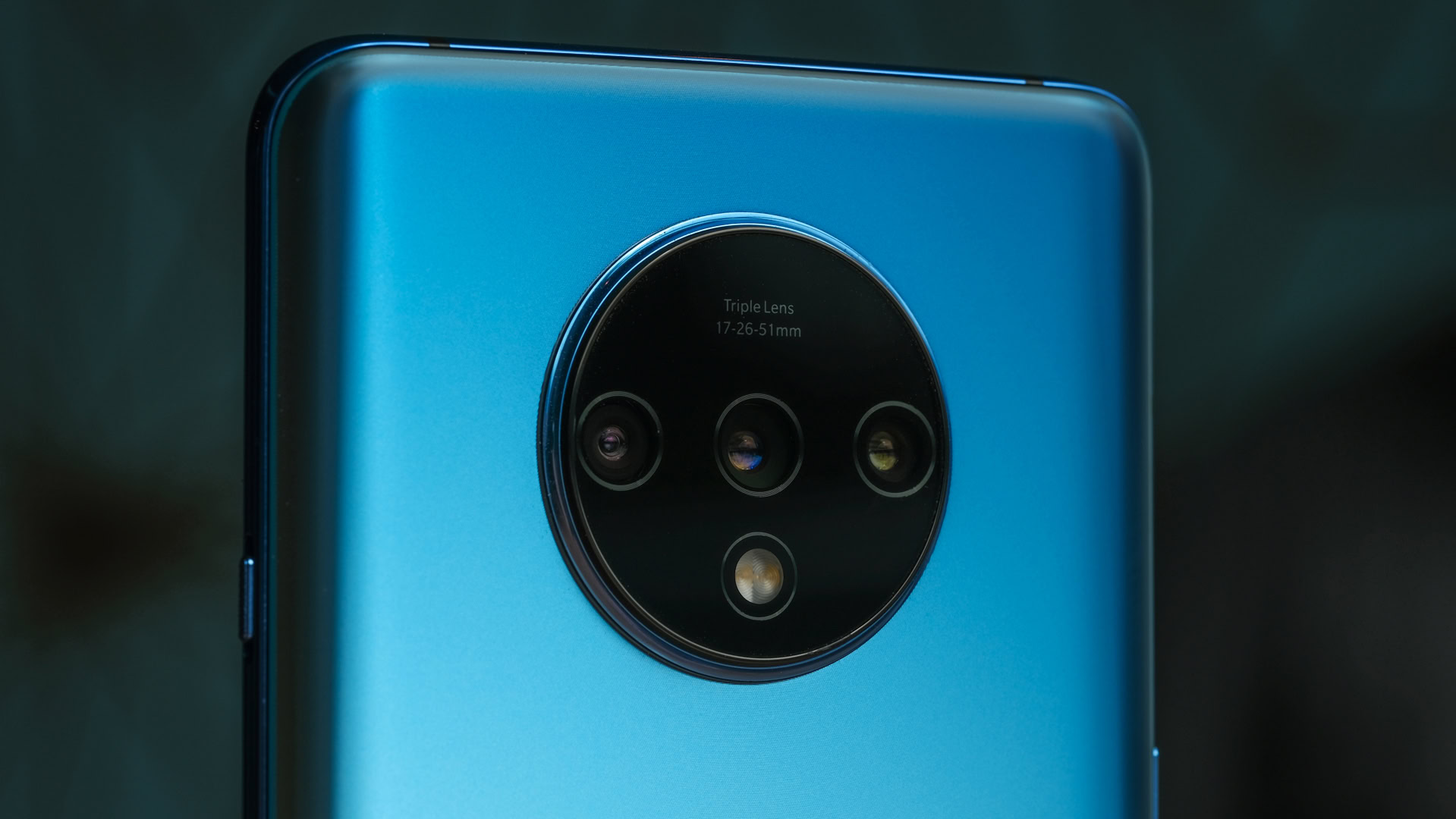 OnePlus 7T Back cameras macro