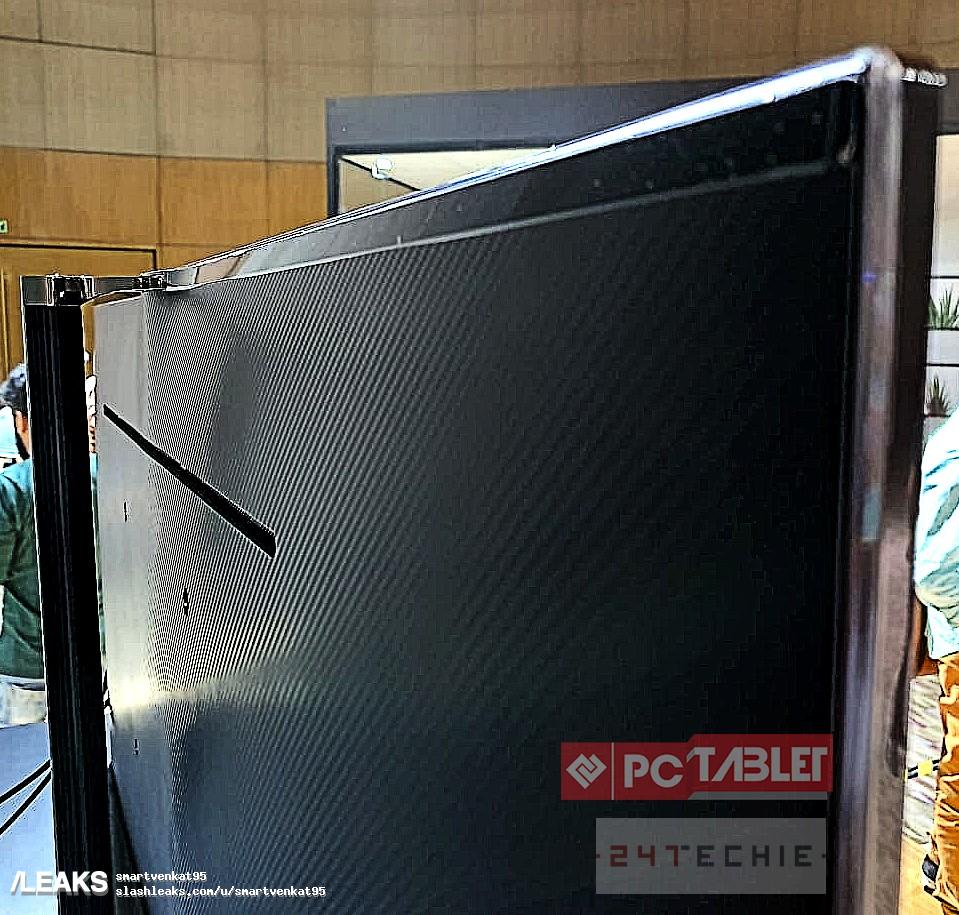 OnePlus TV leaked photo of the back of the television