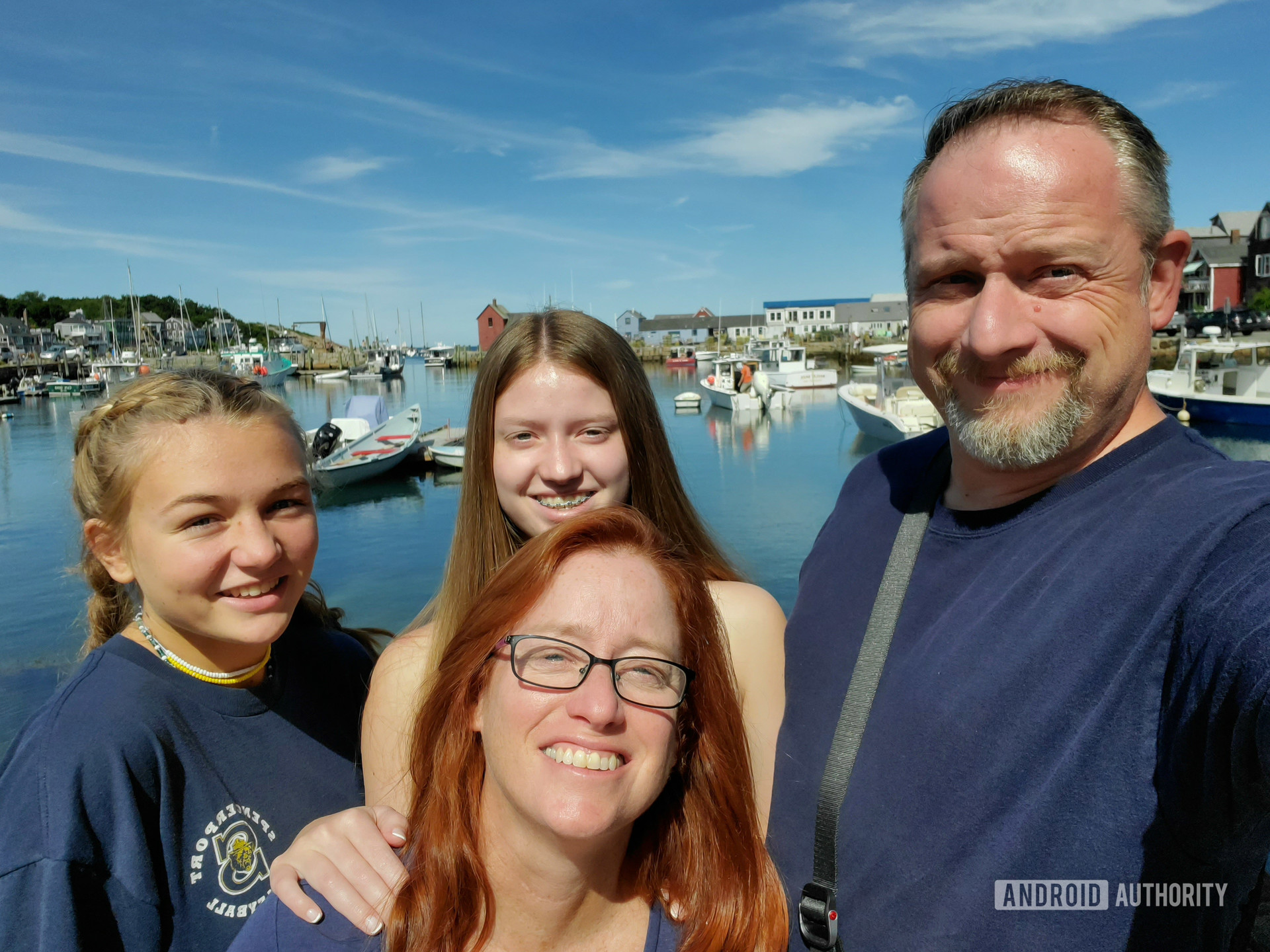 Samsung Galaxy Note 10 Plus camera review selfie in harbor