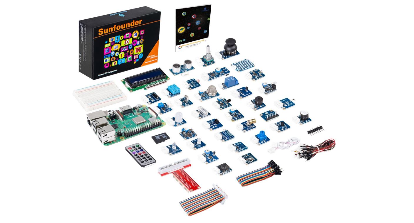 Sunfounder Raspberry Pi 3B Plus Starter Kit