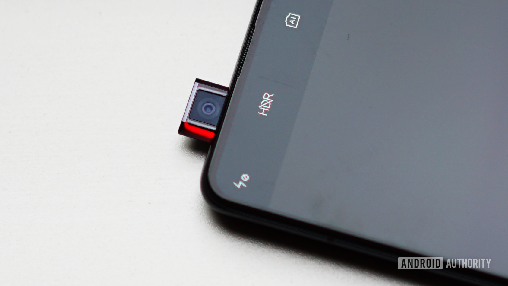 Xiaomi Mi 9T Pro carbon black pop up camera detail