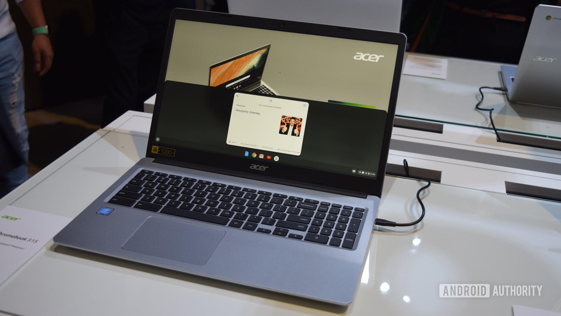 acer chromebook spin 315 keyboard and display