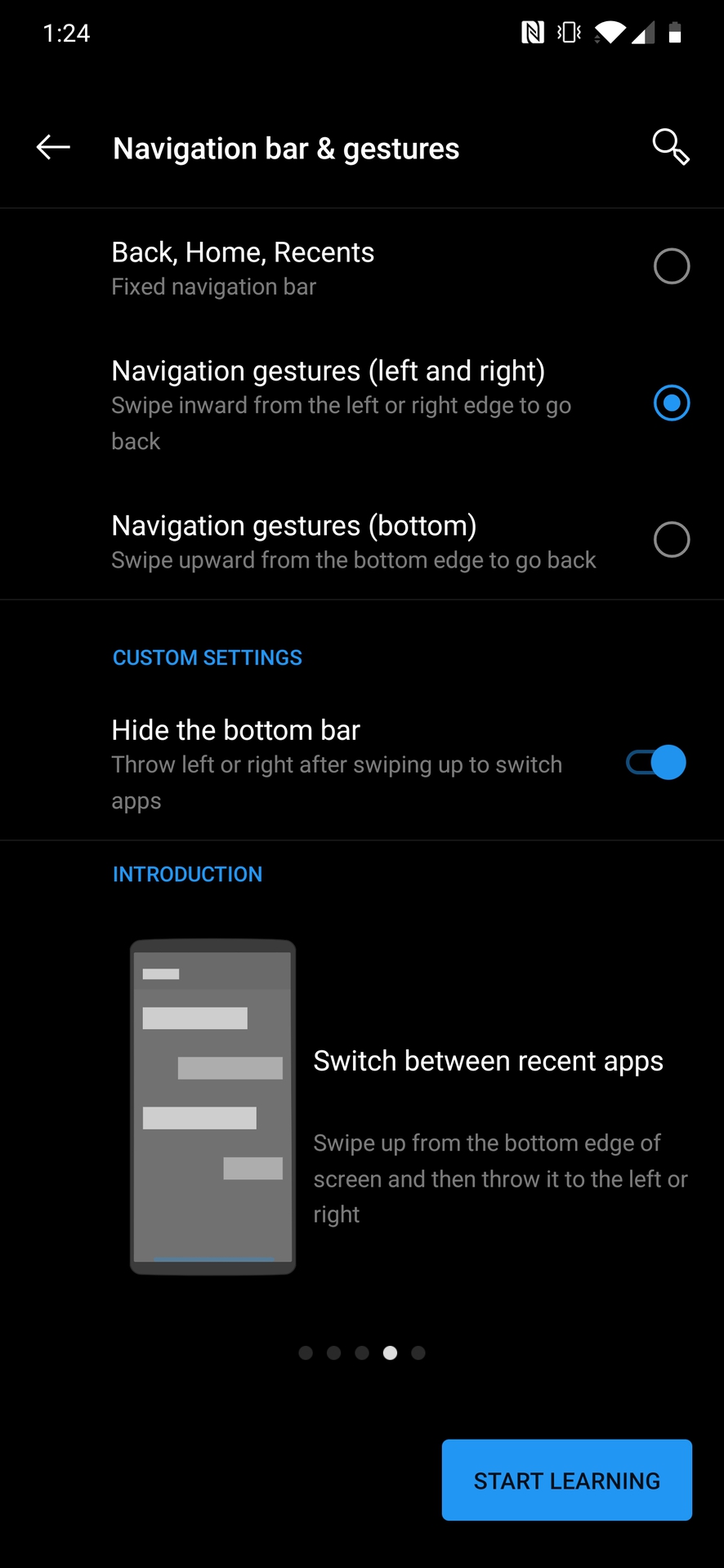 android 10 oneplus 7 pro gestures 2