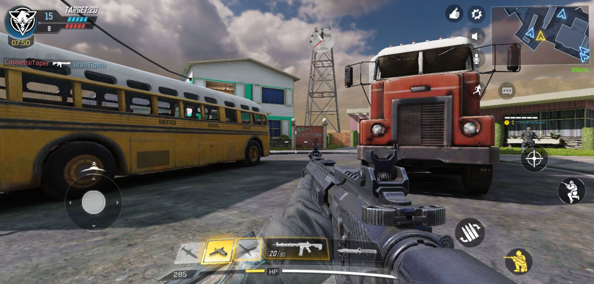 A Call of Duty: Mobile screenshot.