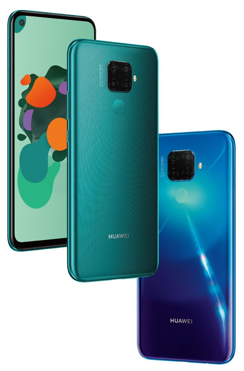 The HUAWEI Mate 30 Lite.