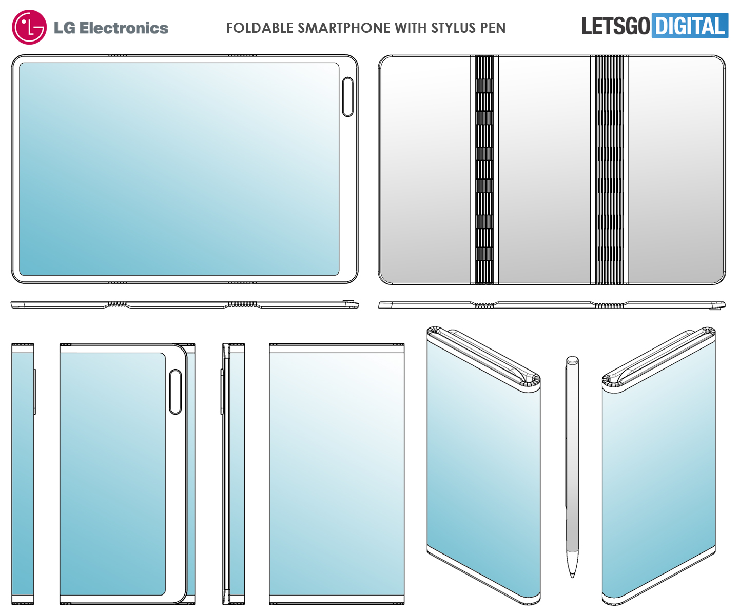 lg foldable device patent schematic