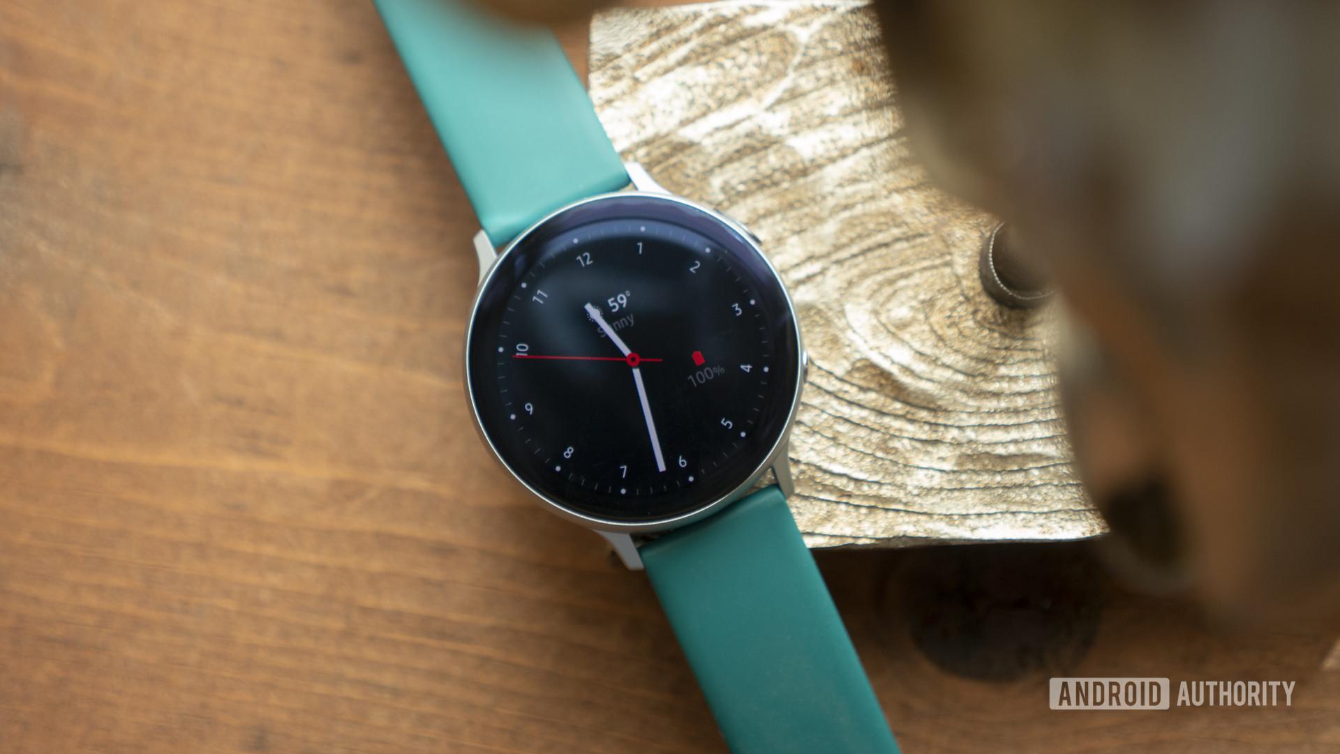 samsung galaxy watch active 2 review watch face clock face 5