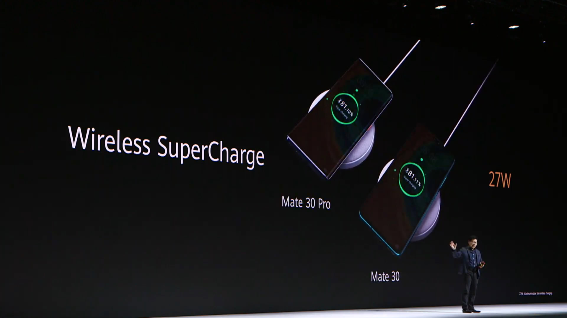 wireless charging HUAWEI Mate 30 launch