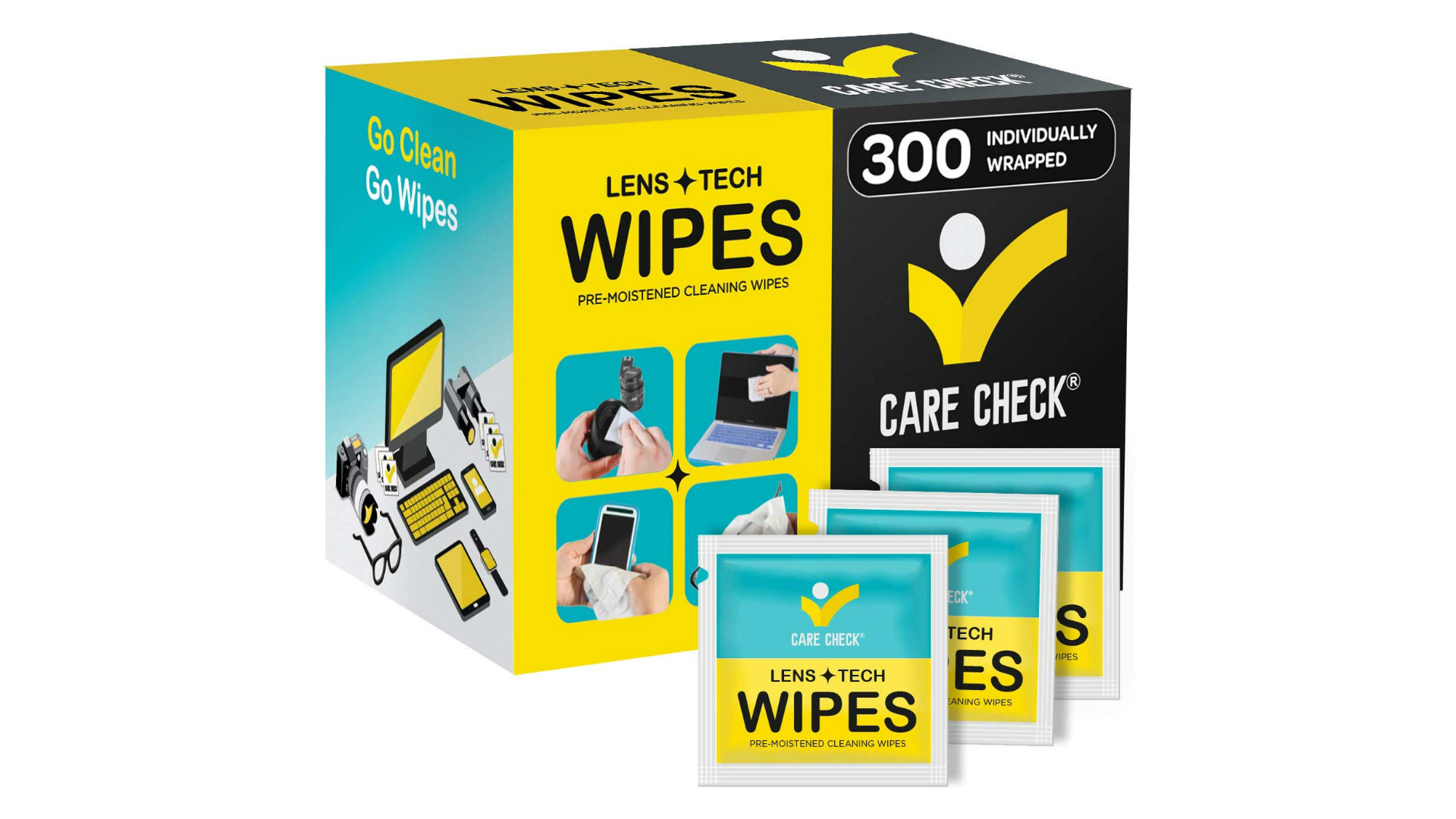 Care Check Lens Wipes