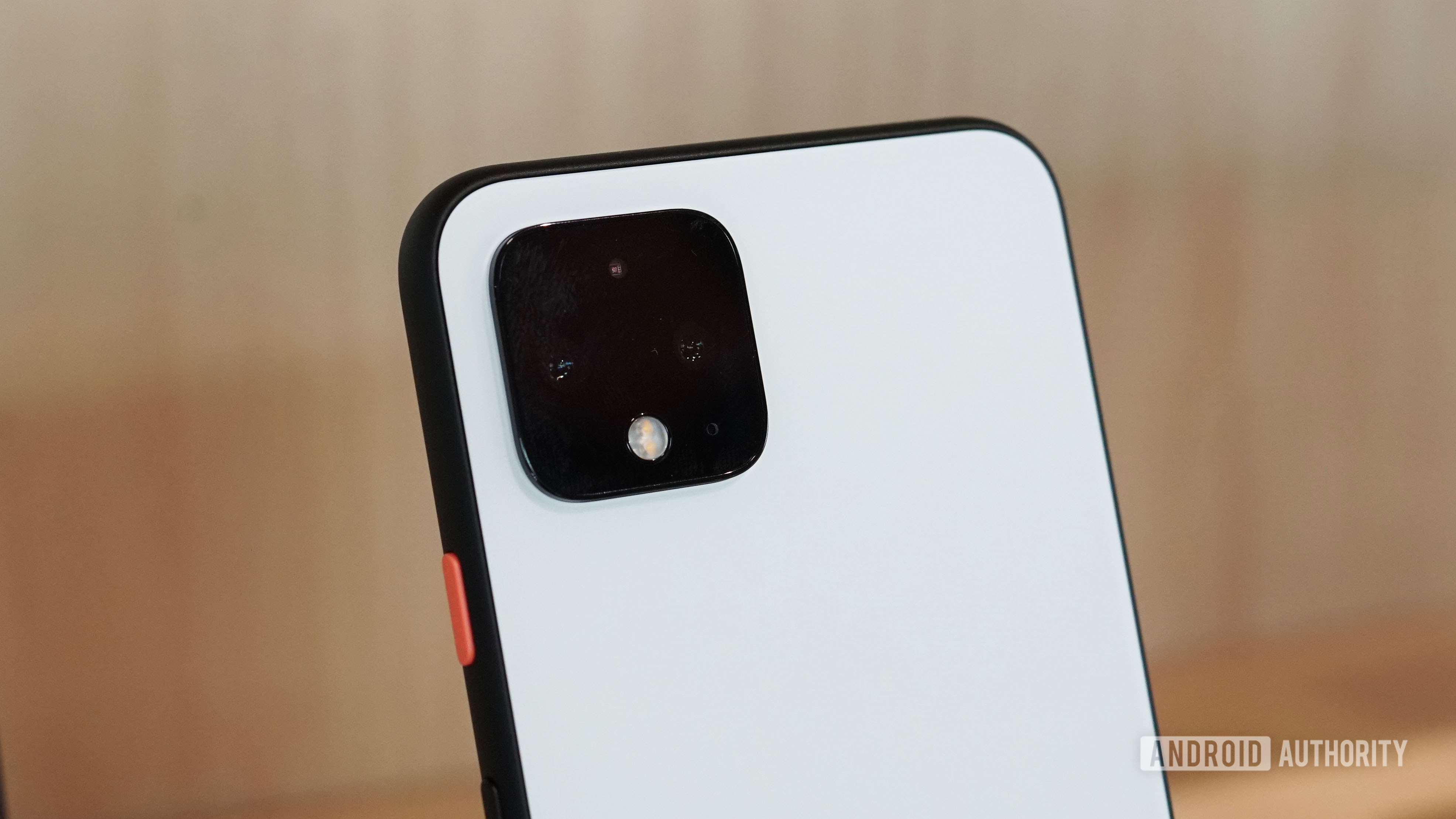 Clearly White Google Pixel 4 camera bump