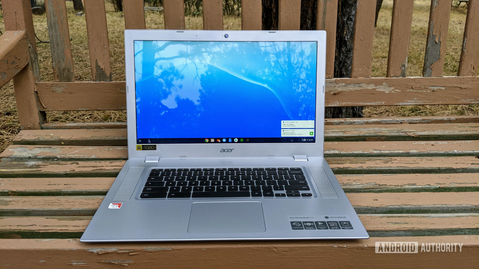 Front of the Acer Chromebook 315