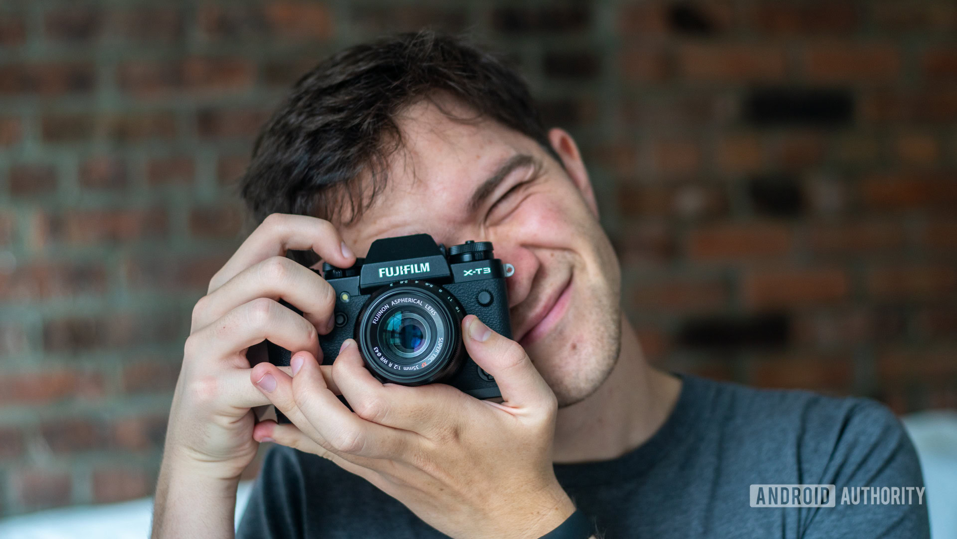 Fujifilm X T3 being used by David