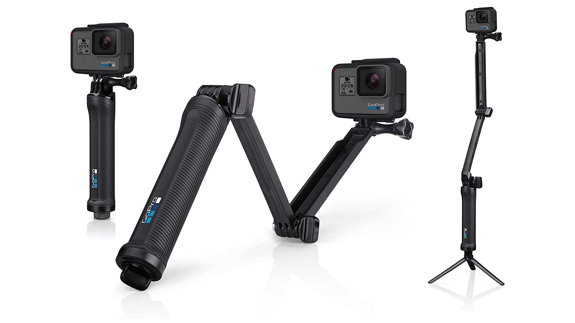 Selfie Stick trípode ampliable montar Remote shutter para GoPro phone Camera 