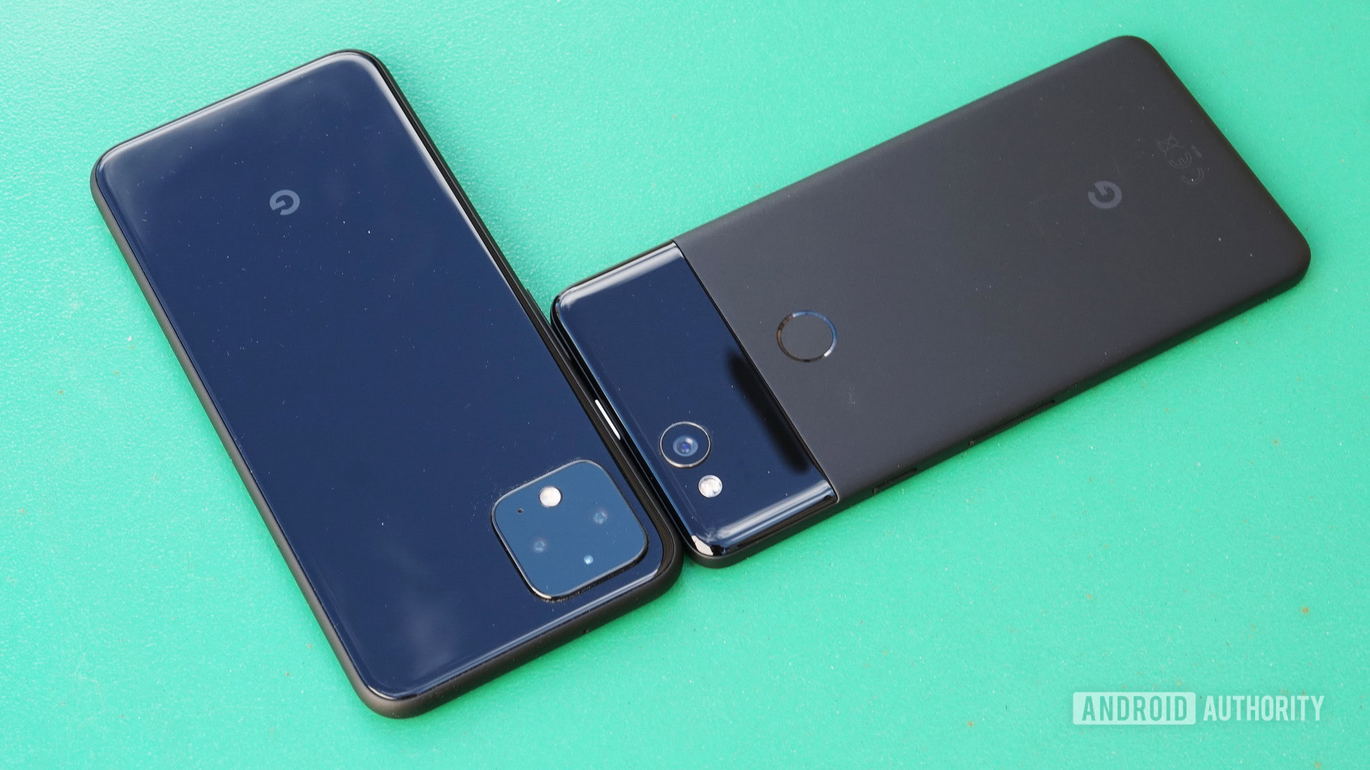 Google Pixel 2 vs Pixel 4 design